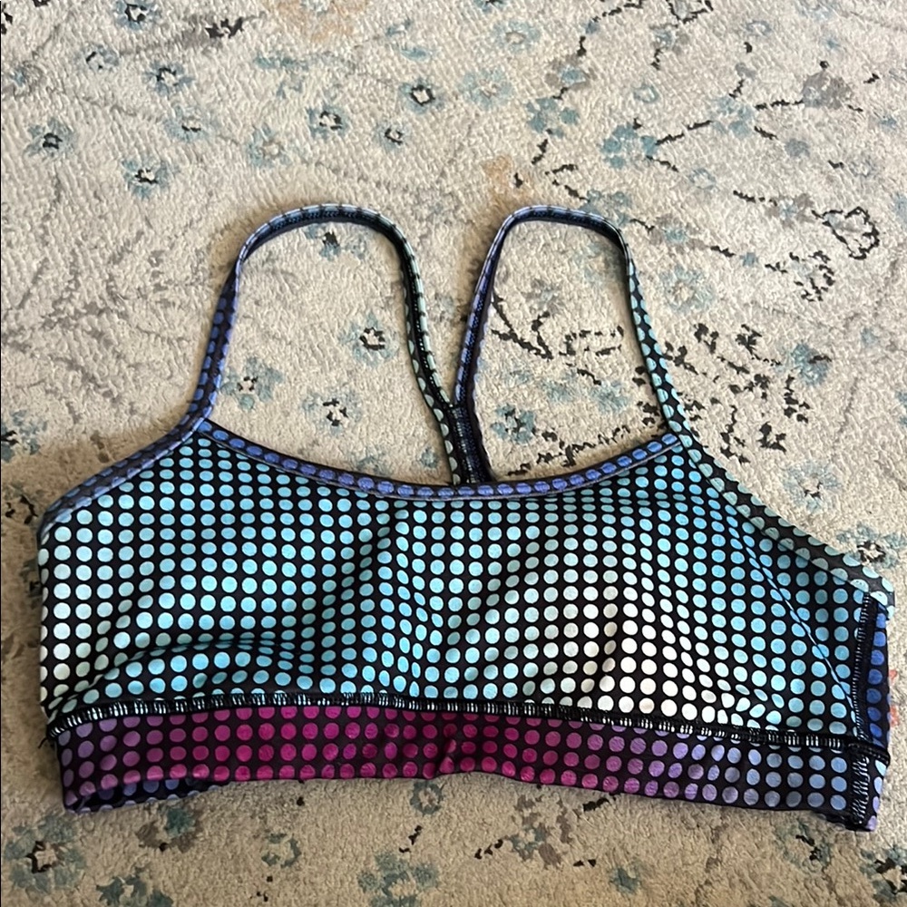 Colorful Polka Dot Women's lululemon Bralette